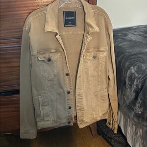 Blank NYC Men's Light Brown Denim Jacket